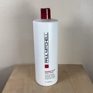 Paul Mitchell Flexible Style Super Sculpt Fast Drying-Styling Glaze 33.8 oz NEW